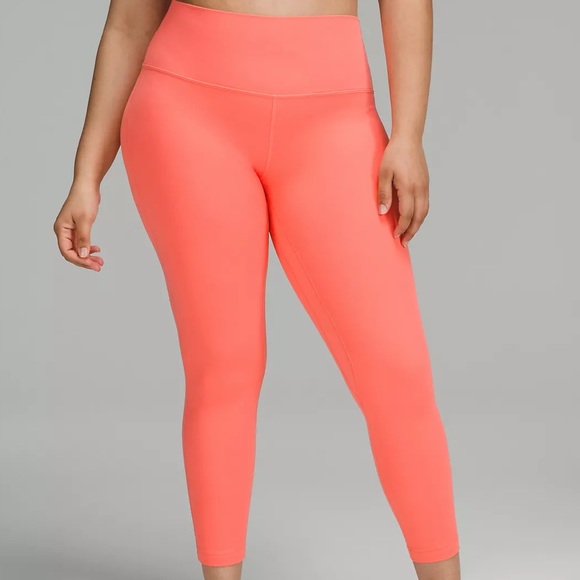 lululemon athletica Pants - NWT LULULEMON ALIGN LEGGINGS 25 INCH INSEAM RASPBERRY CREAM DOUBLE LINED 8